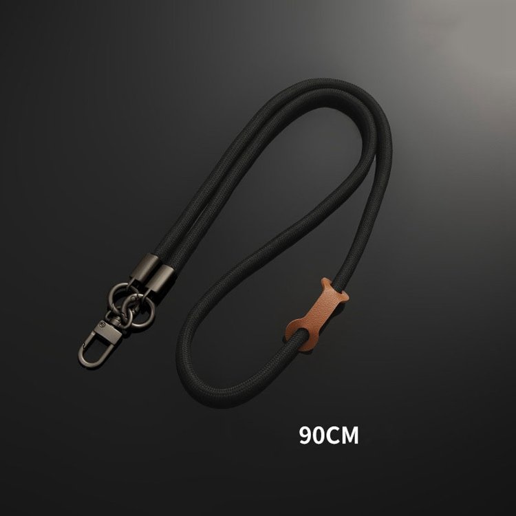Long Mobile Phone Cord Lanyard Hanging Neck Rope Braided Key Chain Universal Polyester Neck Phone Strap Holder