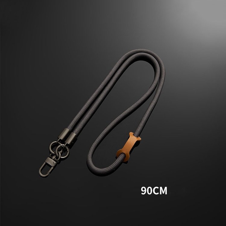 Long Mobile Phone Cord Lanyard Hanging Neck Rope Braided Key Chain Universal Polyester Neck Phone Strap Holder