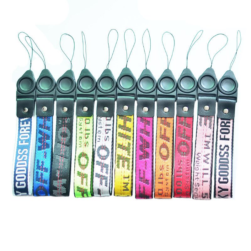 Off Lanyard Cartoon Fashion Neckband Mobile Phone Off Fashion Lanyard Id Card Charm Accessories Hand Wrist Strap Phone Lanyards