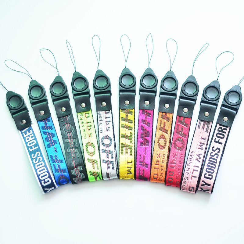 Off Lanyard Cartoon Fashion Neckband Mobile Phone Off Fashion Lanyard Id Card Charm Accessories Hand Wrist Strap Phone Lanyards