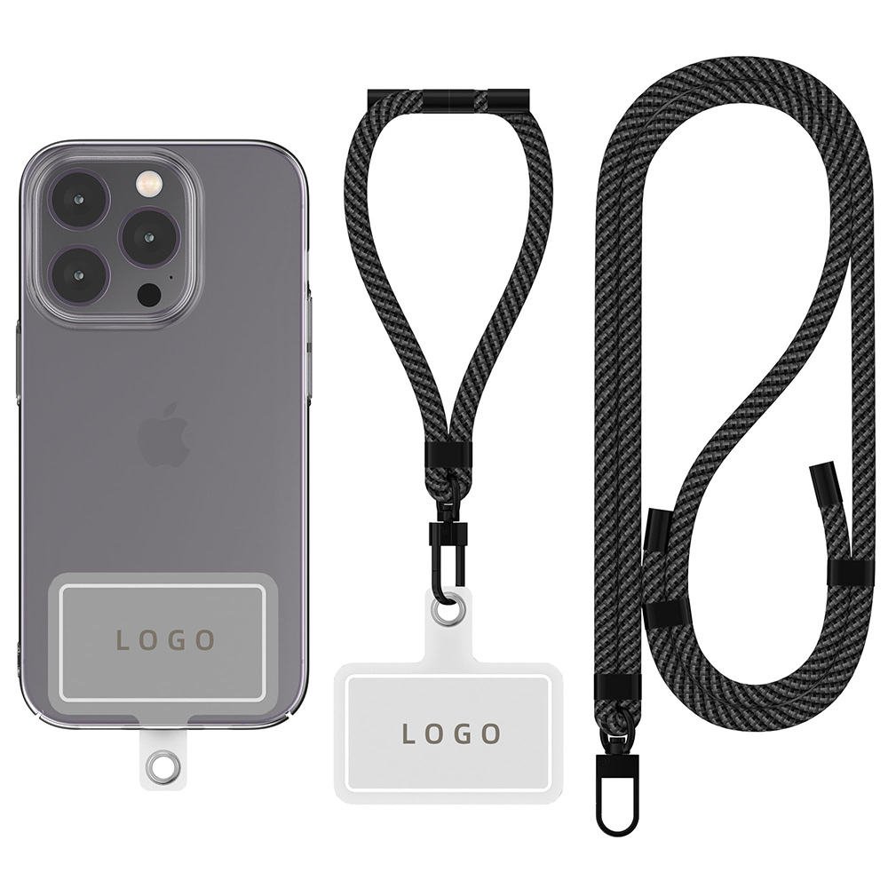 Strap Lanyards Phone Case Strap With Acrylic Key Chain Decoration Mobile Phone Strap Rope