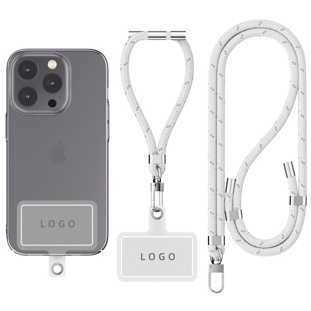 Strap Lanyards Phone Case Strap With Acrylic Key Chain Decoration Mobile Phone Strap Rope