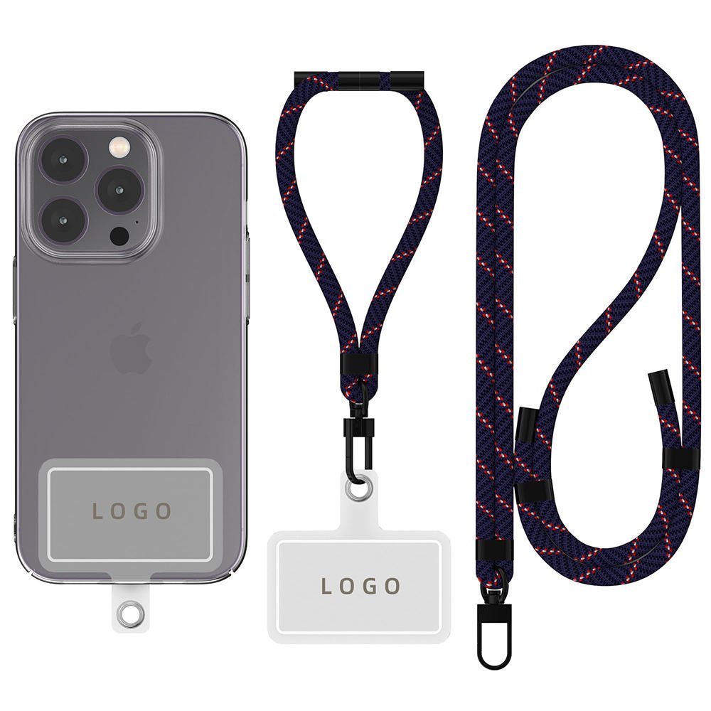 Strap Lanyards Phone Case Strap With Acrylic Key Chain Decoration Mobile Phone Strap Rope
