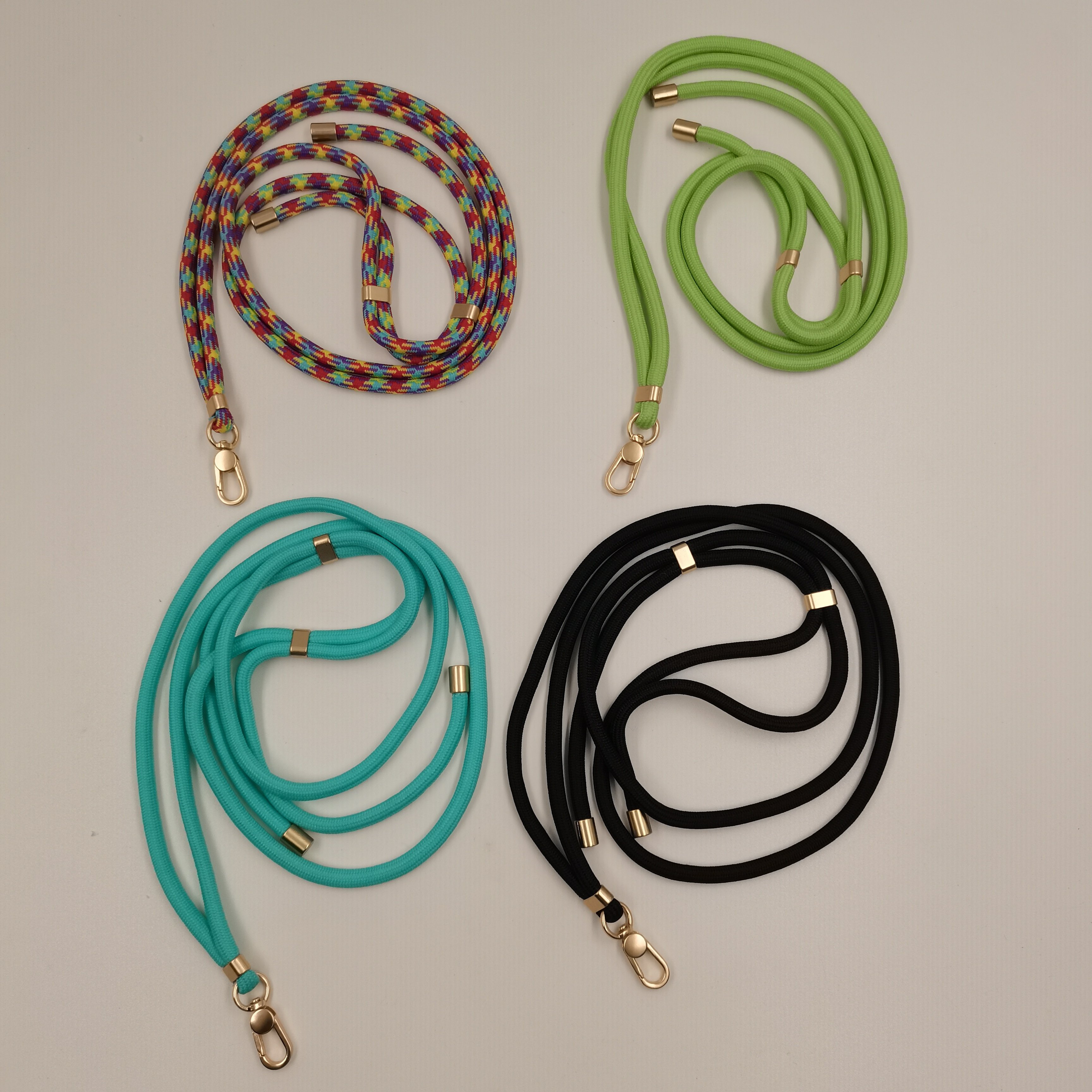 Factory Custom Adjustable Neck Strap Phone Patches Universal Crossbody Long Cell Phone Lanyards Multifunctional Phone Lanyards