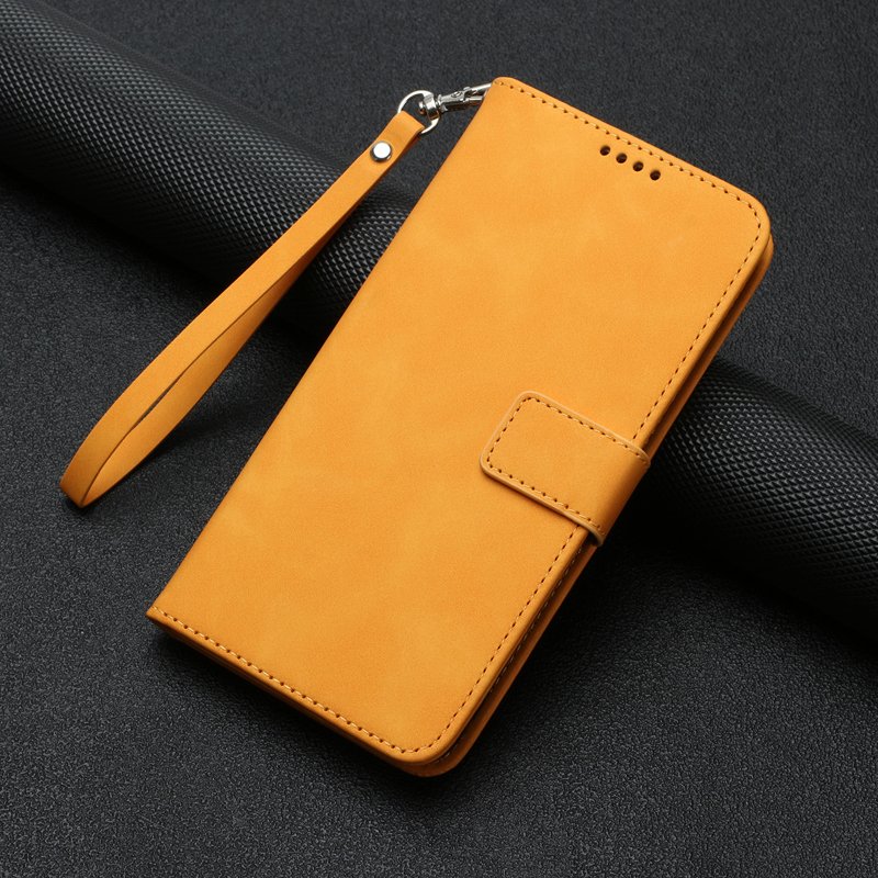 Shockproof Mobile Phone Flip Cover for iPhone 16 Plus Leather Magnetic Wallet Phone Case with Card Holder Strap