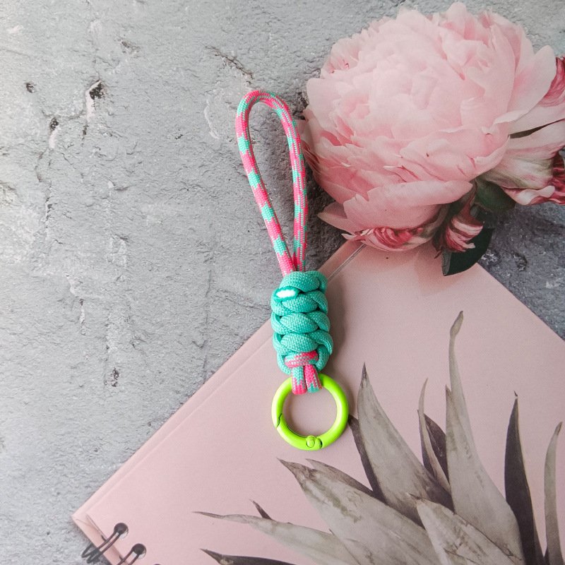 Hand Wrist Lanyard String Short Grip Lanyard Mobile Phone Strap for Flash Drive Keychain ID Badge Holder DIY Hang Rope