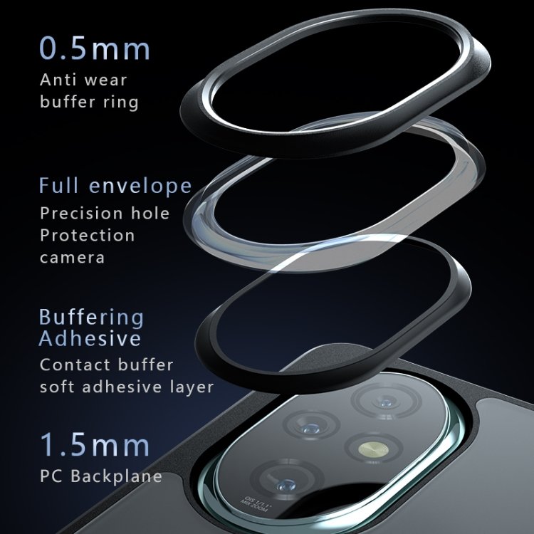 Wholesale Armor Big Pore PC Hybrid TPU Phone Case For Honor 200 Pro TPU Phone Case