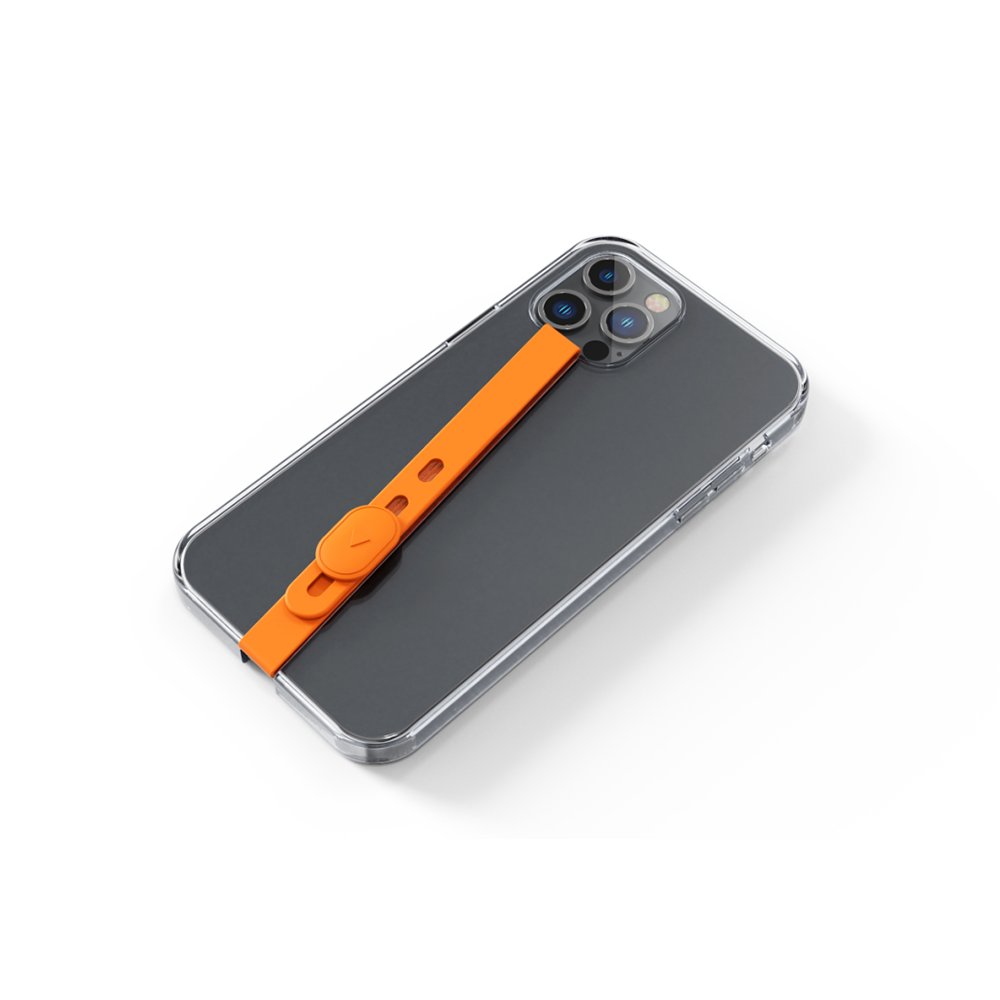Anti fall adjustable stretch silicone universal cellphone wrist hand band ultrathin mobile phone finger grip holder strap