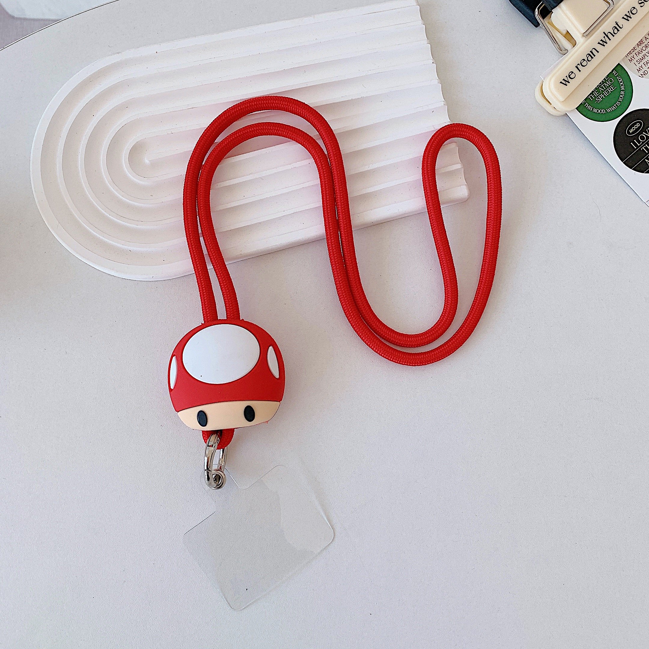 Detachable Small Package Camera Mobile Phone Strap with Patch Neck Crossbody Water Cup Hanging Rope