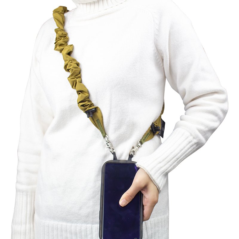 Detachable Mobile Phone Wrist Strap Outdoor Anti-Lost Mobile Phone Rope Elastic Elastic Cross-Body Back Neck Mobile Phone Rope