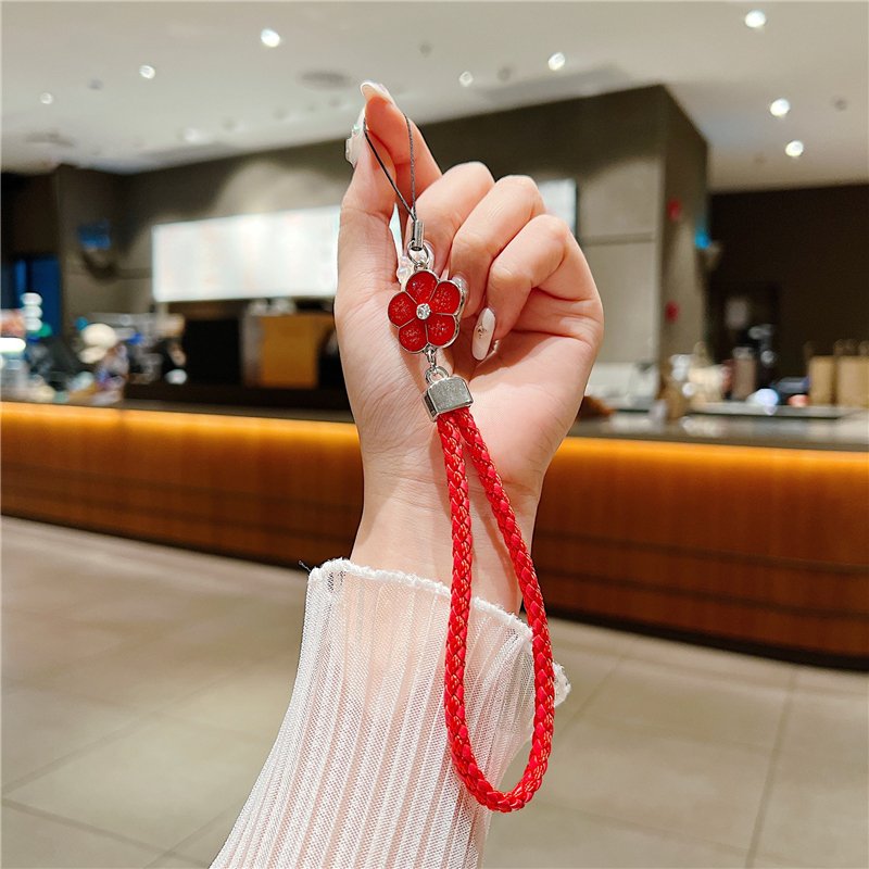 Hand Wrist Lanyard String Short Grip Lanyard Non-slip Mobile Phone Strap for Flash Drive Keychain ID Badge Holder DIY Hang Rope