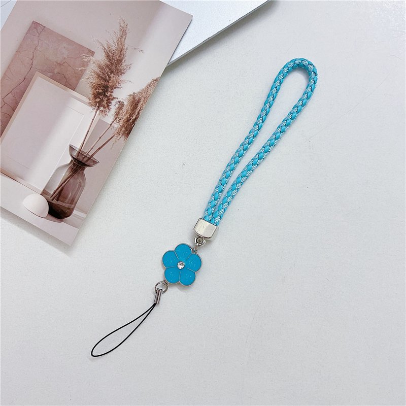 Hand Wrist Lanyard String Short Grip Lanyard Non-slip Mobile Phone Strap for Flash Drive Keychain ID Badge Holder DIY Hang Rope