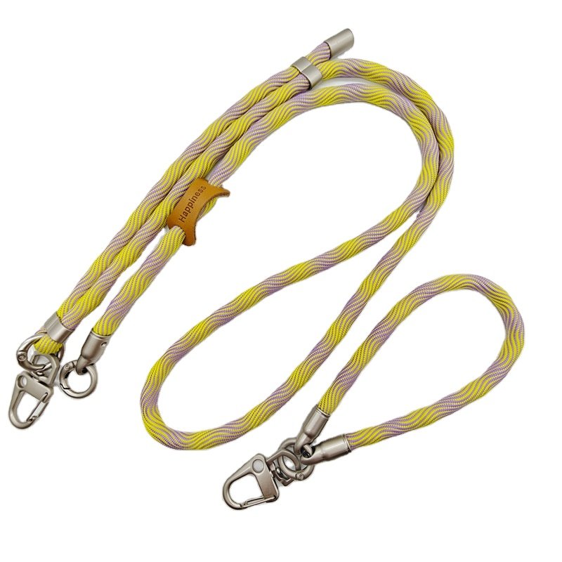 wholesale high quality 3 in 1 adjustable phone crossbody shoulder neck short lanyard hand wrist rope mobile phone strap custom