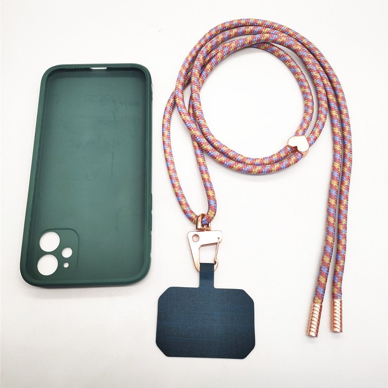 Hot-sale Universal Adjustable Cloth Card Patch Holder Accessories Rope Crossbody Shoulder Lanyard Phone Case Mobile Phone Straps