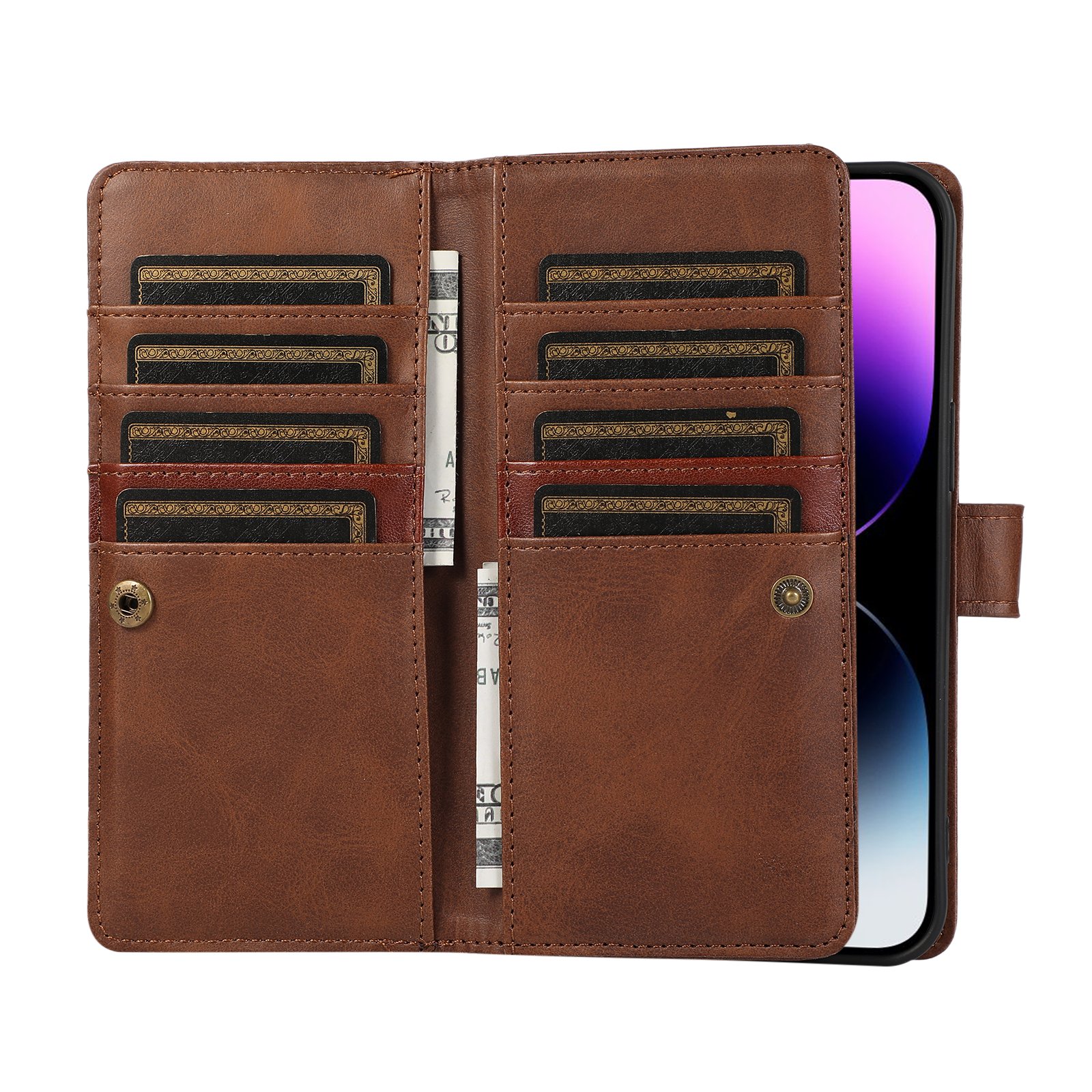 Retro imitation leather with flip cover phone case for iphone 15 16 series with strap for iphone 16