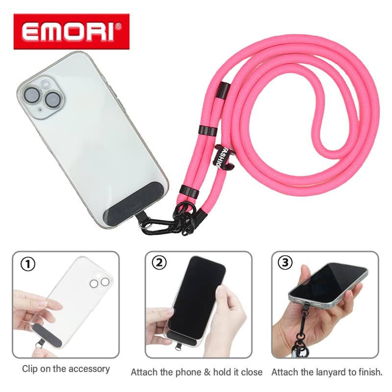 Hot Sale Multifunctional Anti Theft Detachable Phone Strap Lanyard Nylon Lanyard for Mobile Phone