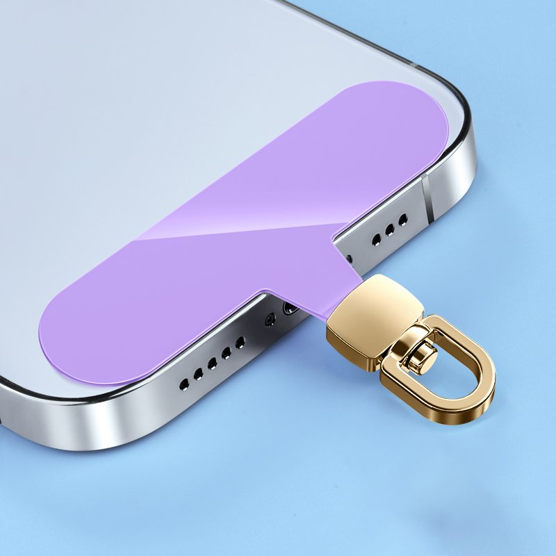 Mobile Phone Lanyard Patch Strap Clip Rotatable Charm Tether Tab Transparent TPU Cell Smartphone Accessories Chain Case
