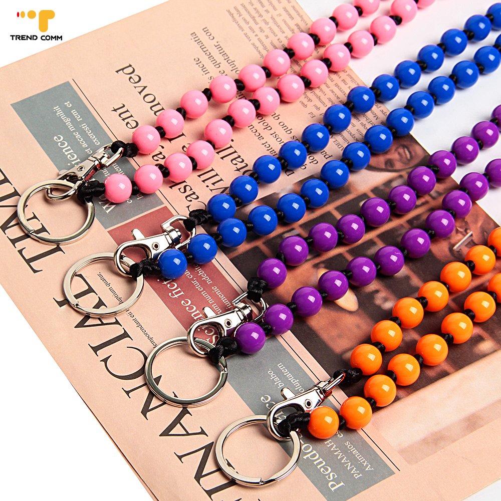 Clay butterfly love letter heart beads phone strap Christmas Acrylic Beads Chain Link Holder PlasticCell Phone Strap Lanyard