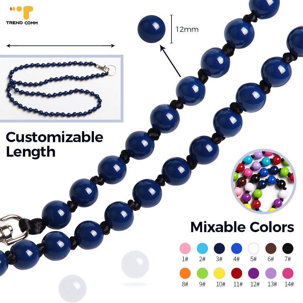 Clay butterfly love letter heart beads phone strap Christmas Acrylic Beads Chain Link Holder PlasticCell Phone Strap Lanyard