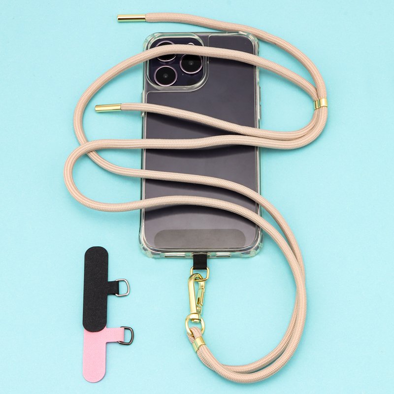 OEM Custom Newest Strap Crossbody Strap Custom phone Case With Adjustable Metal Mobile Phone Lanyards