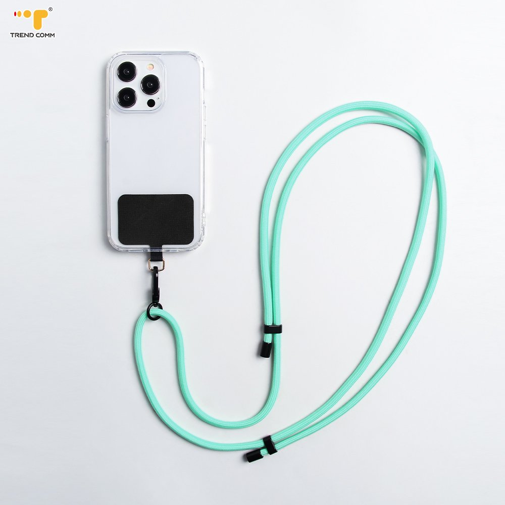 Universal Crossbody Nylon Patch Hang Rope Neck Strap Compatible Universal Cell Phone Lanyard