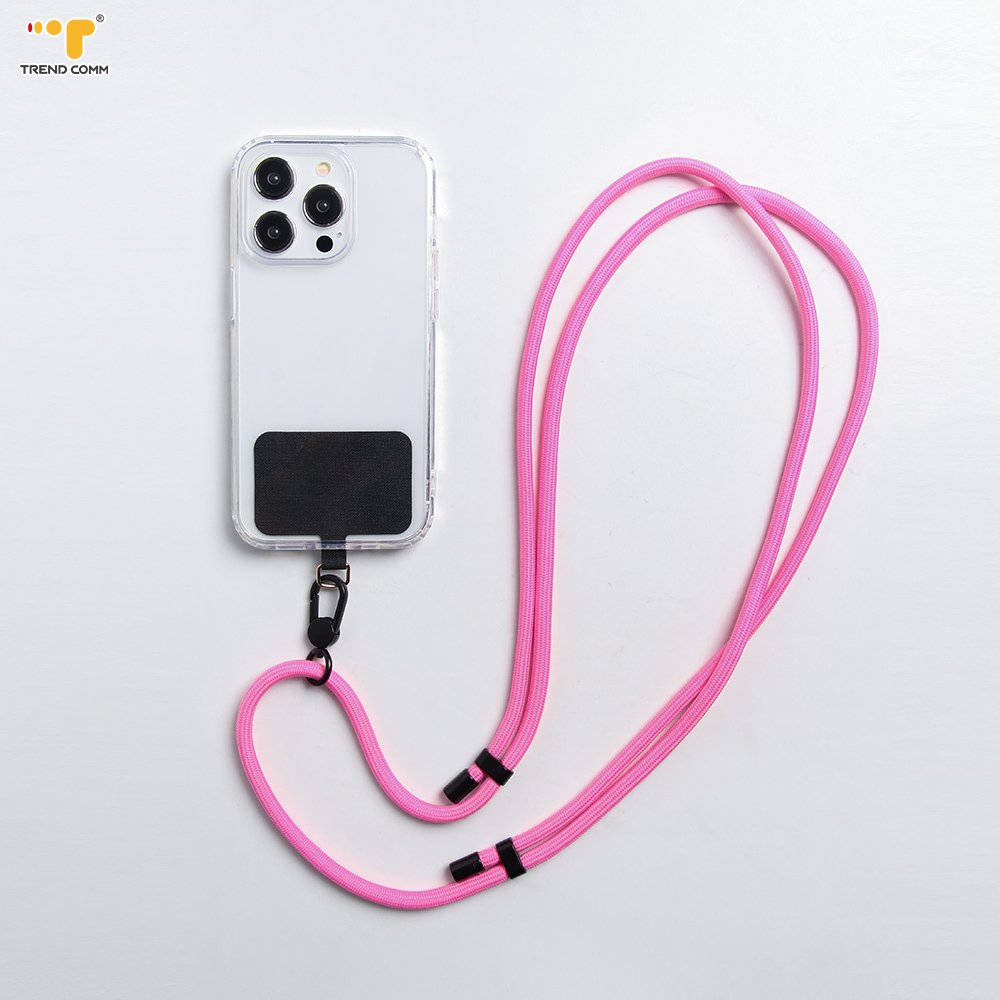 Universal Crossbody Nylon Patch Hang Rope Neck Strap Compatible Universal Cell Phone Lanyard