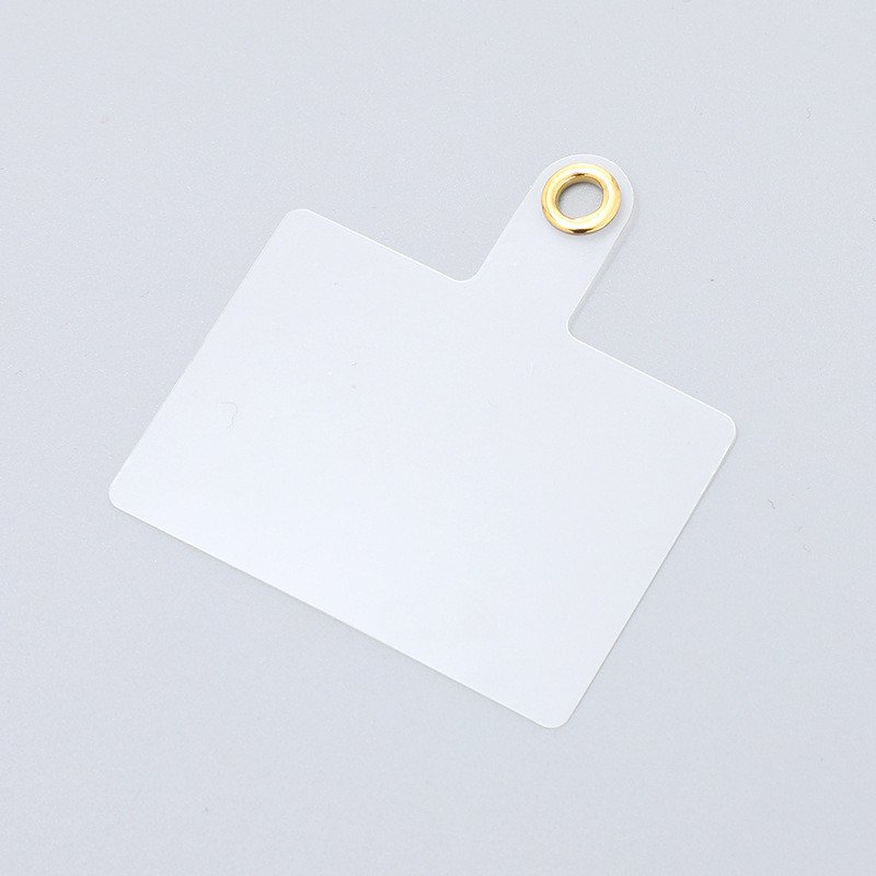Universal Mobile Phone Anti-lost Transparent Lanyard Card Replacement Detachable Phone Hanging Cord Strap Nylon Patch