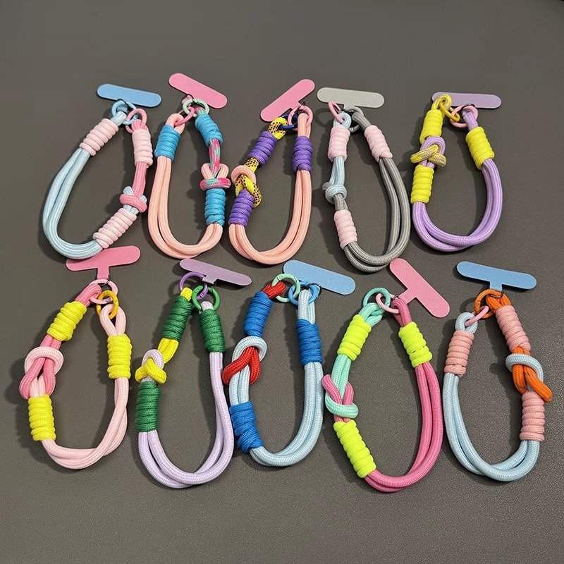 Lilangda Korean Cute Mobile Phone Lanyard Wristband Decoration Can Be Carried Rope Anti-loss Fashion Strong Wrist Short Straps