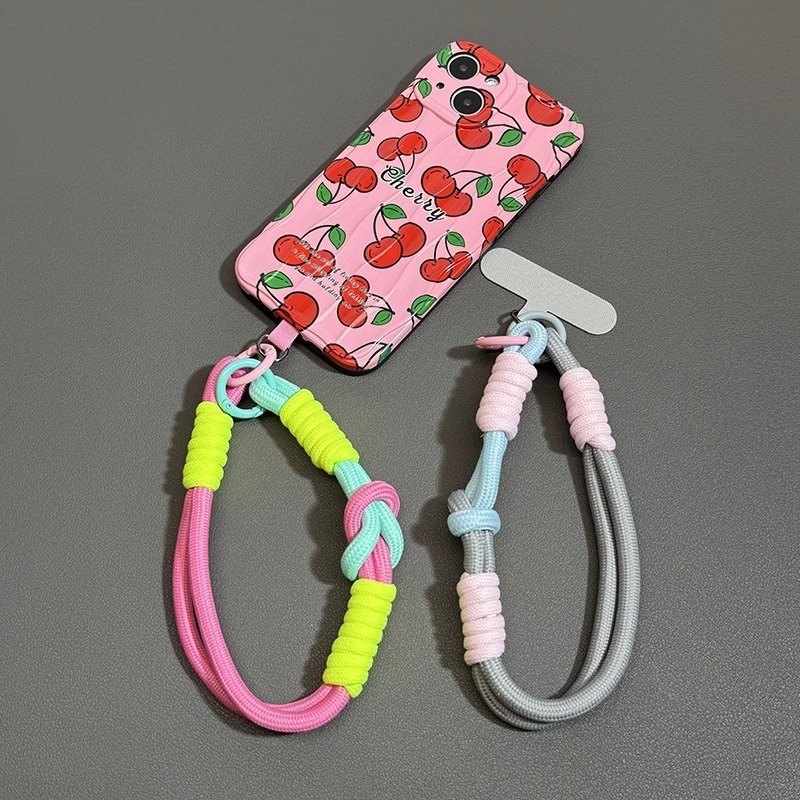 Lilangda Korean Cute Mobile Phone Lanyard Wristband Decoration Can Be Carried Rope Anti-loss Fashion Strong Wrist Short Straps