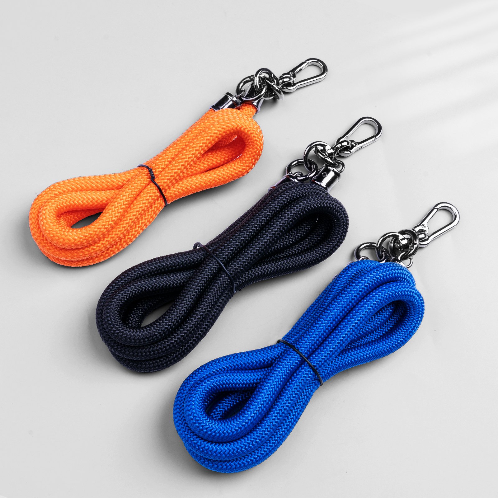 Mobile phone lanyard cross-body hanging neck strong durable nylon rope straps for cell phone braided diagonal span hanging rope