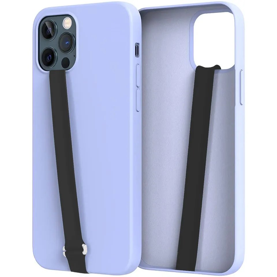 factory price Anti-fall Silicone Mobile Phone Finger Strap Lanyard Adjustable Wrist Strap Loops for Cell Phone Case Strap