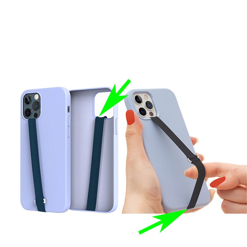 Universal Silicone Stretching straps holder grip wrist bands For Phone Case Cell Phone cover finger charm Loops Strap