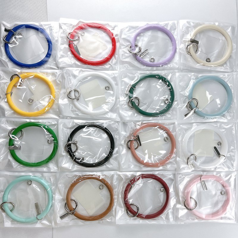 wholesale Universal Cell cellphone Case Lanyard silicone bracelet silicone Phone Case Wrist Strap Loop