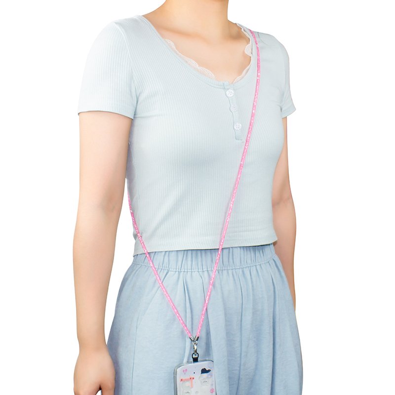 2024 Fashion Sparkling Rhinestone Mobile Phone Straps Anti-Lost Shiny Phone Chain Crossbody Phone Lanyard