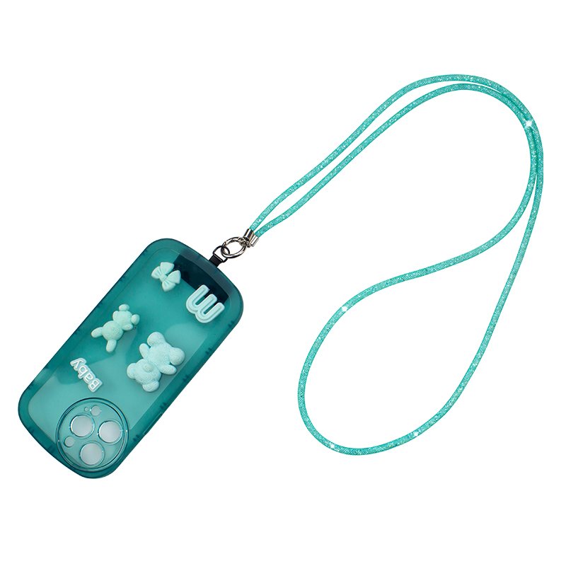 2024 Fashion Sparkling Rhinestone Mobile Phone Straps Anti-Lost Shiny Phone Chain Crossbody Phone Lanyard