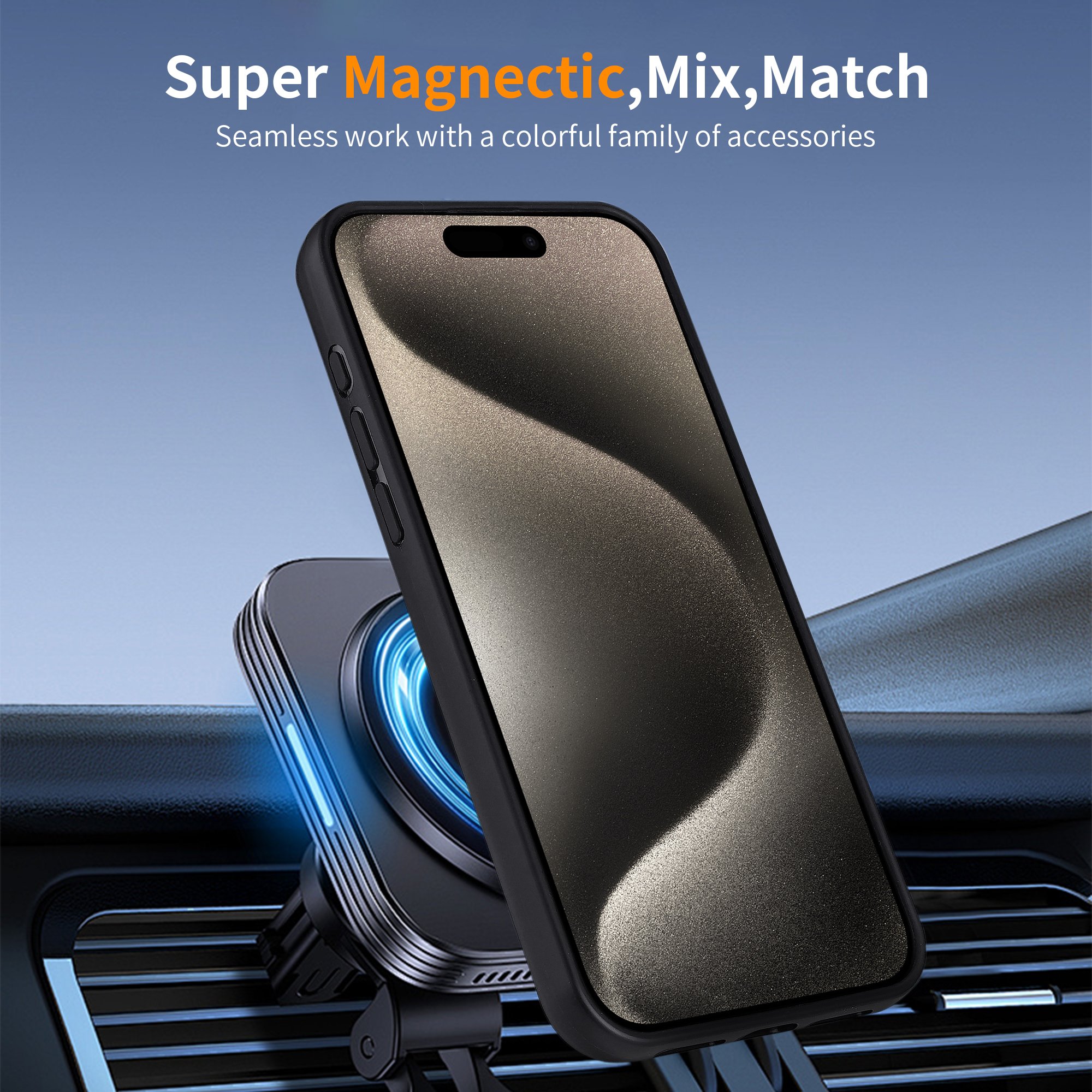 360 Rotatable Magnetic Ring Stand Phone Cover For IPhone 16 Pro Pu Leather Phone Case For IPhone 16 15 14 13 12 11 For Samsung
