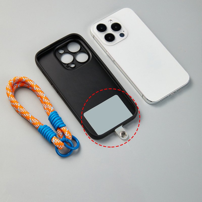Portable Accessories Lanyard Braid Durable Wrist Strap Key Anti-Loss Lanyard Strong Short Rope Mobile Phone Hanging Chain