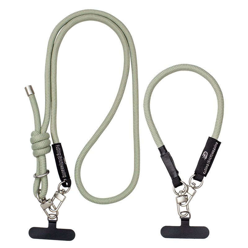 2024 New Universal Mobile Phone Strap 7Mm Anti Lost Phone Lanyard Wrist Anti-Lost Mobile Phone Straps With Tether Patch