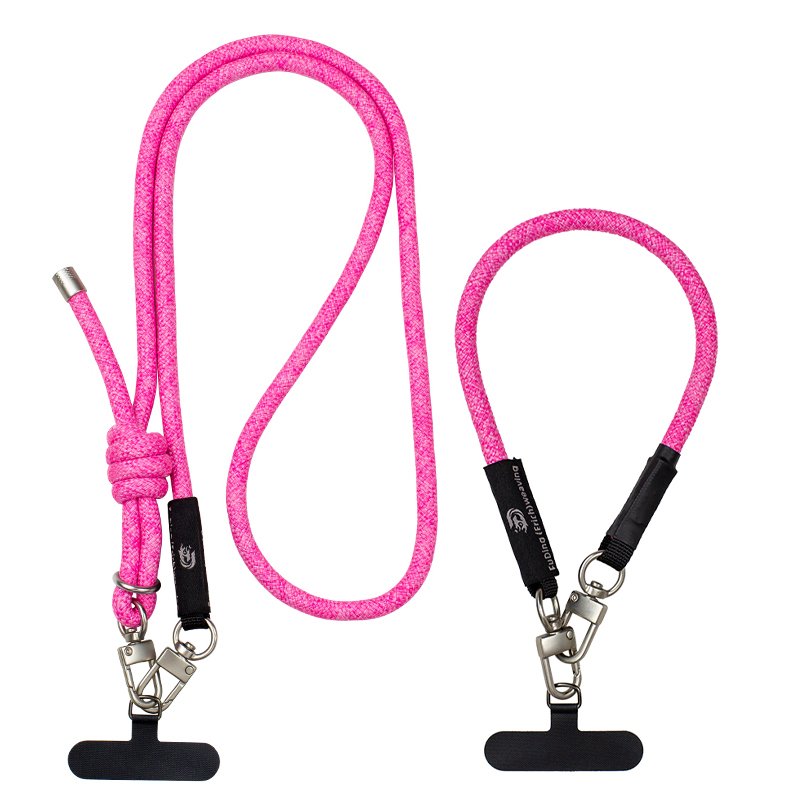 2024 New Universal Mobile Phone Strap 7Mm Anti Lost Phone Lanyard Wrist Anti-Lost Mobile Phone Straps With Tether Patch