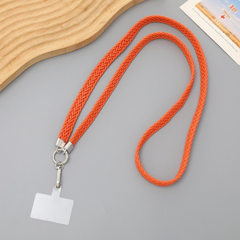 Luxury Korean Mobile Phone Crossbody Lanyard Braided Rope Colorful Strap For iPhone 16 15 14 13 12 Pro Max for Samsung Z Flip6 5