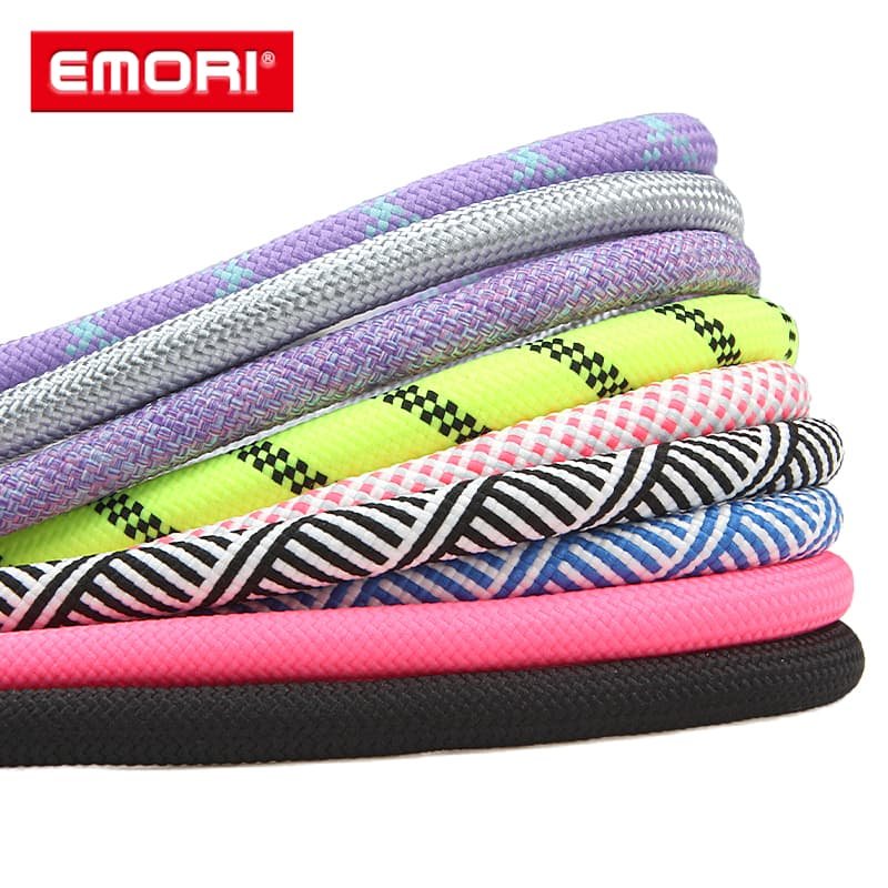 Wholesale Adjustable Colorful Nylon Universal Phone Lanyards Crossbody Cell Phone Lanyard with Detachable Patch