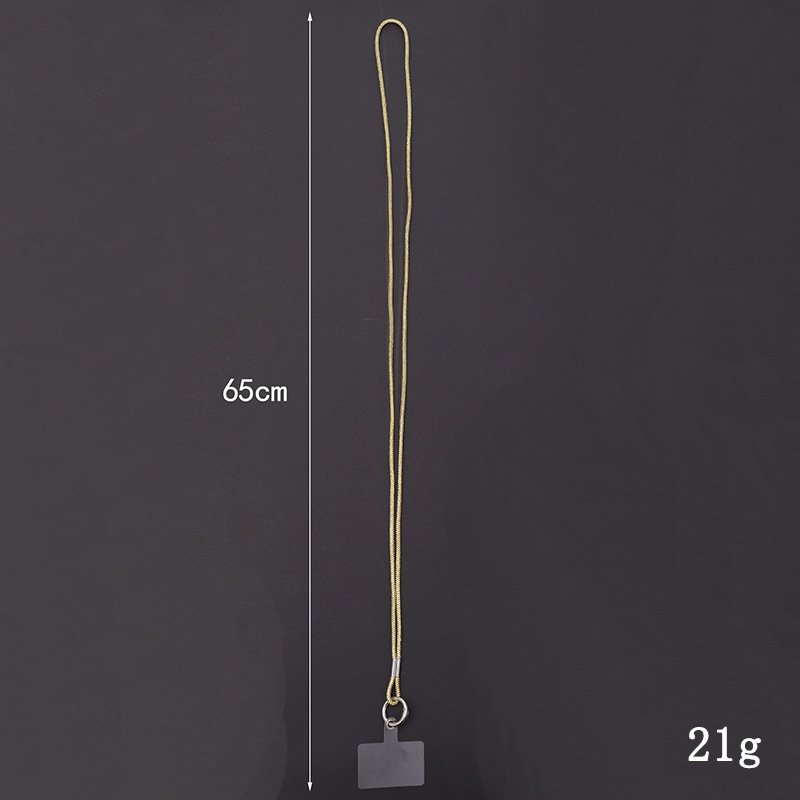 Luxury Rhinestone Mobile Phone Lanyard Diamond Mobile Phone Case Anti-Loss Hanging Ornaments Pendant Keychain Glitter Cord Strap