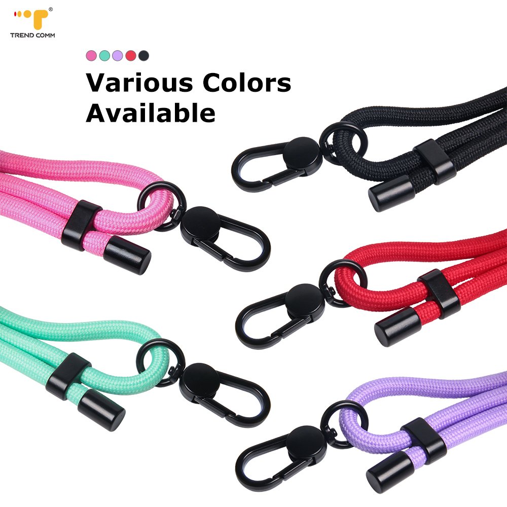 Adjustable Universal Mobile Phone Straps Antilost Polyester Crossbody Lanyard Strap for Convenient