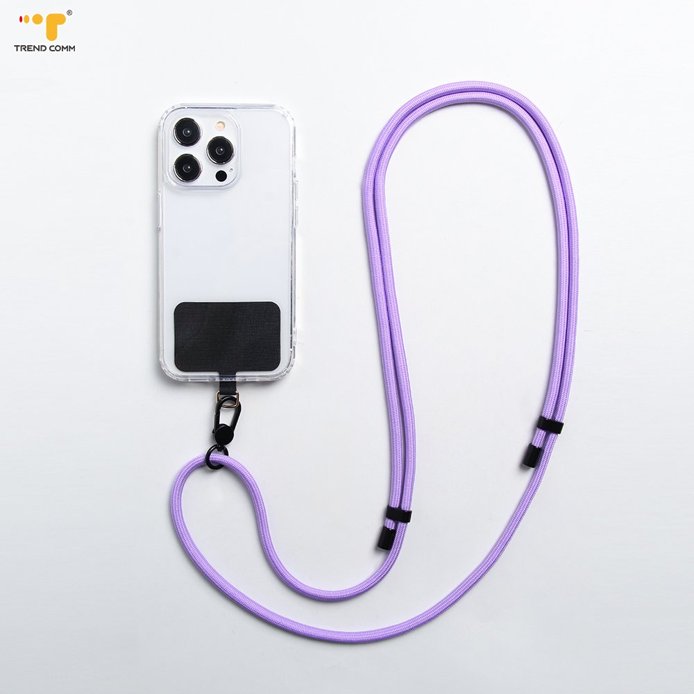 Adjustable Universal Mobile Phone Straps Antilost Polyester Crossbody Lanyard Strap for Convenient