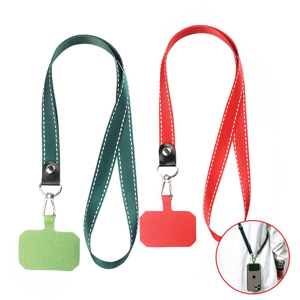 Multifunctional back strap phone cord smartphone lanyard polyester float mobile cell neck accessories
