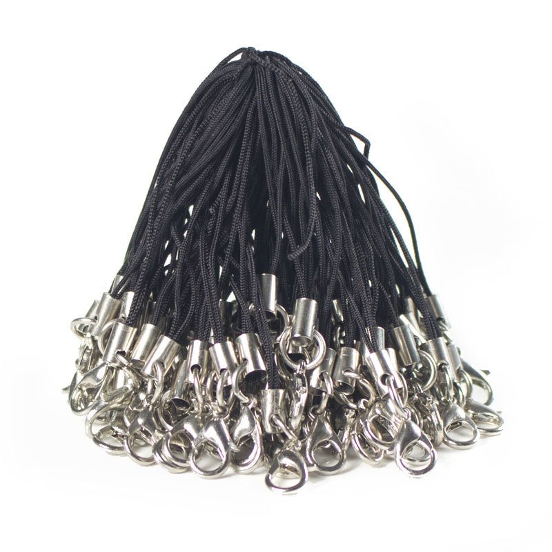 Lanyard Lariat Cords Lobster Clasp Rope Keychains Hooks Mobile phone Strap Charms Keyring Bag Accessories Key Ring