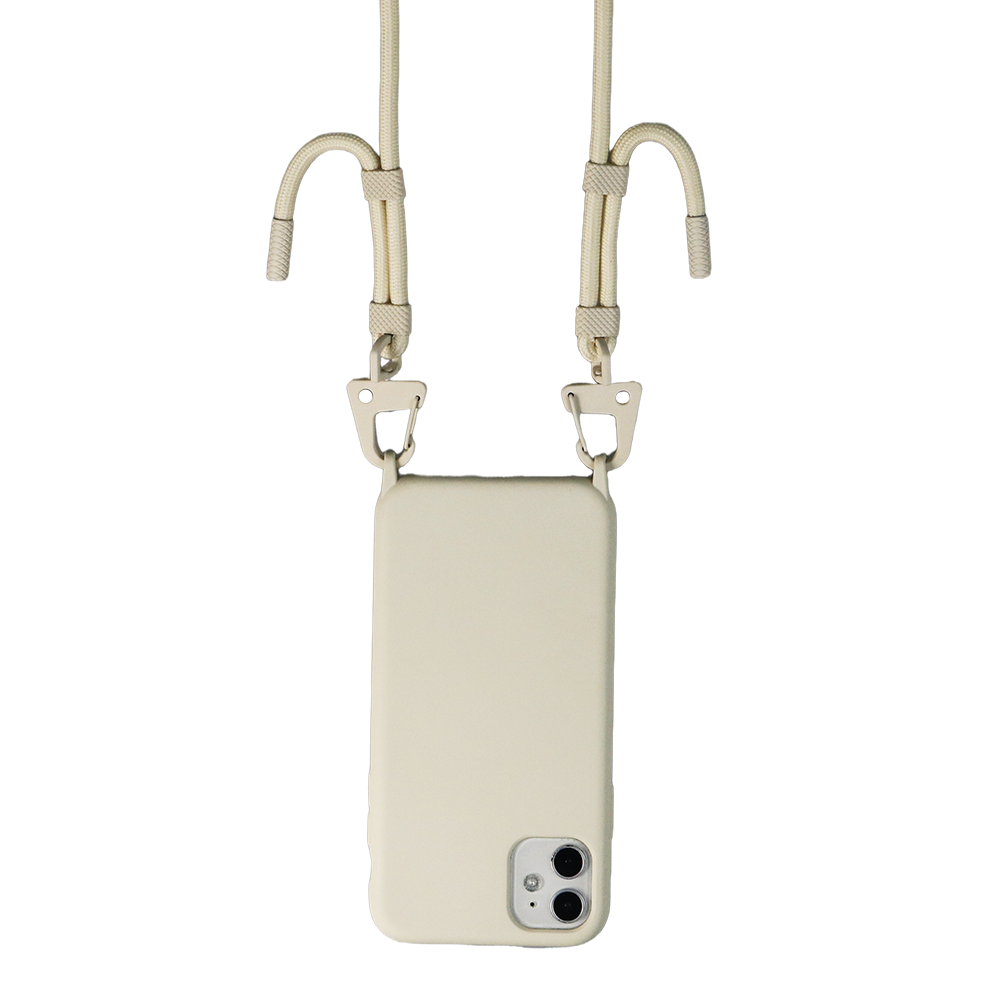 Luxury Soft Silicone PU Mobile Phone Cases For iPhone 16 15 14 Pro Max 8 Plus Bracelet Necklace Lanyard Cover Elegant Phone Case