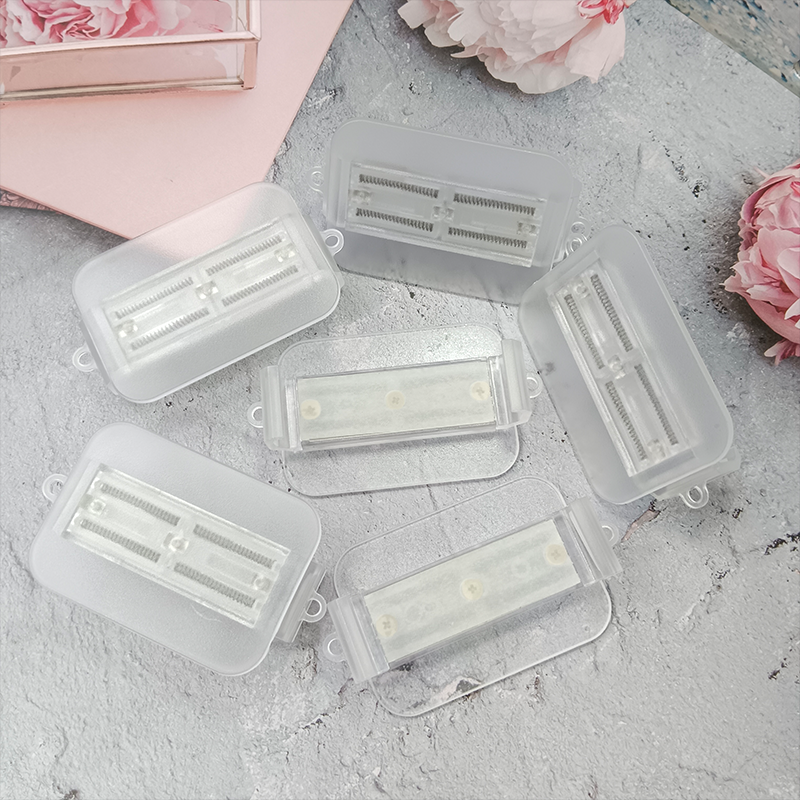 Mobile phone back clip DIY groove material clip transparent material rectangular back clip rectangle