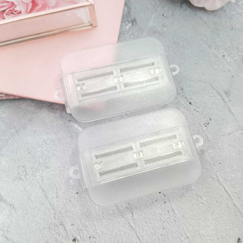 Mobile phone back clip DIY groove material clip transparent material rectangular back clip rectangle