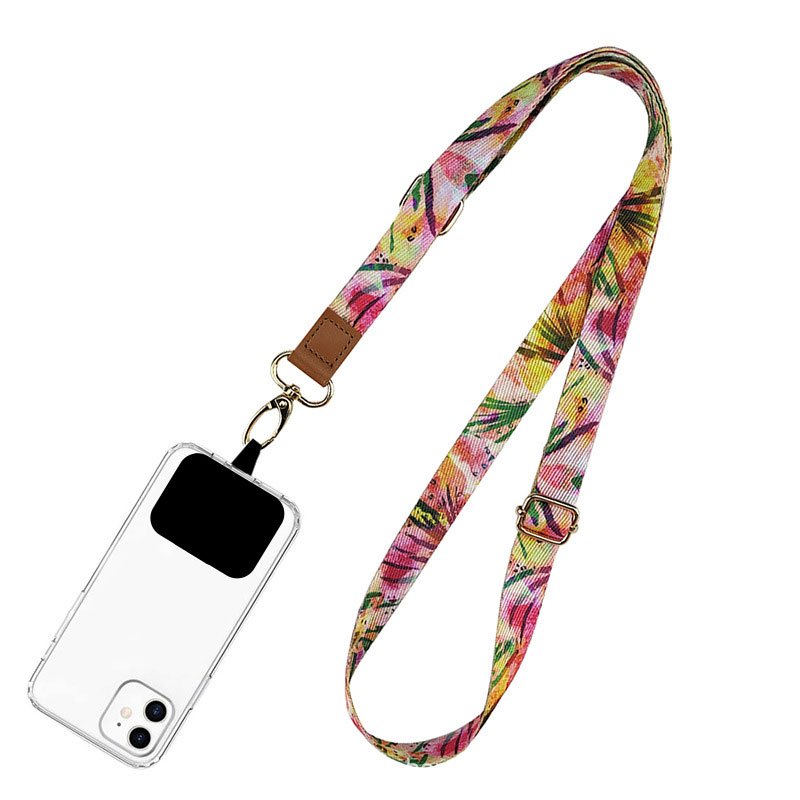 Custom Personalized Shoulder Adjustable Universal Cross Body Phone Strap Lanyard Phone Crossbody Strap